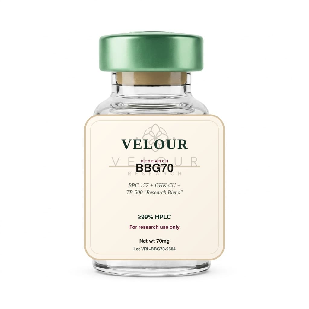 BBG70 research material vial